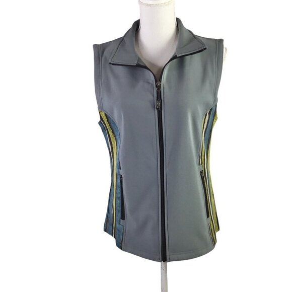 Boardroom Eco Apparel NWT Twilight Vest Canada Full Zip Size M Embroidered 'KI' - Picture 3 of 12